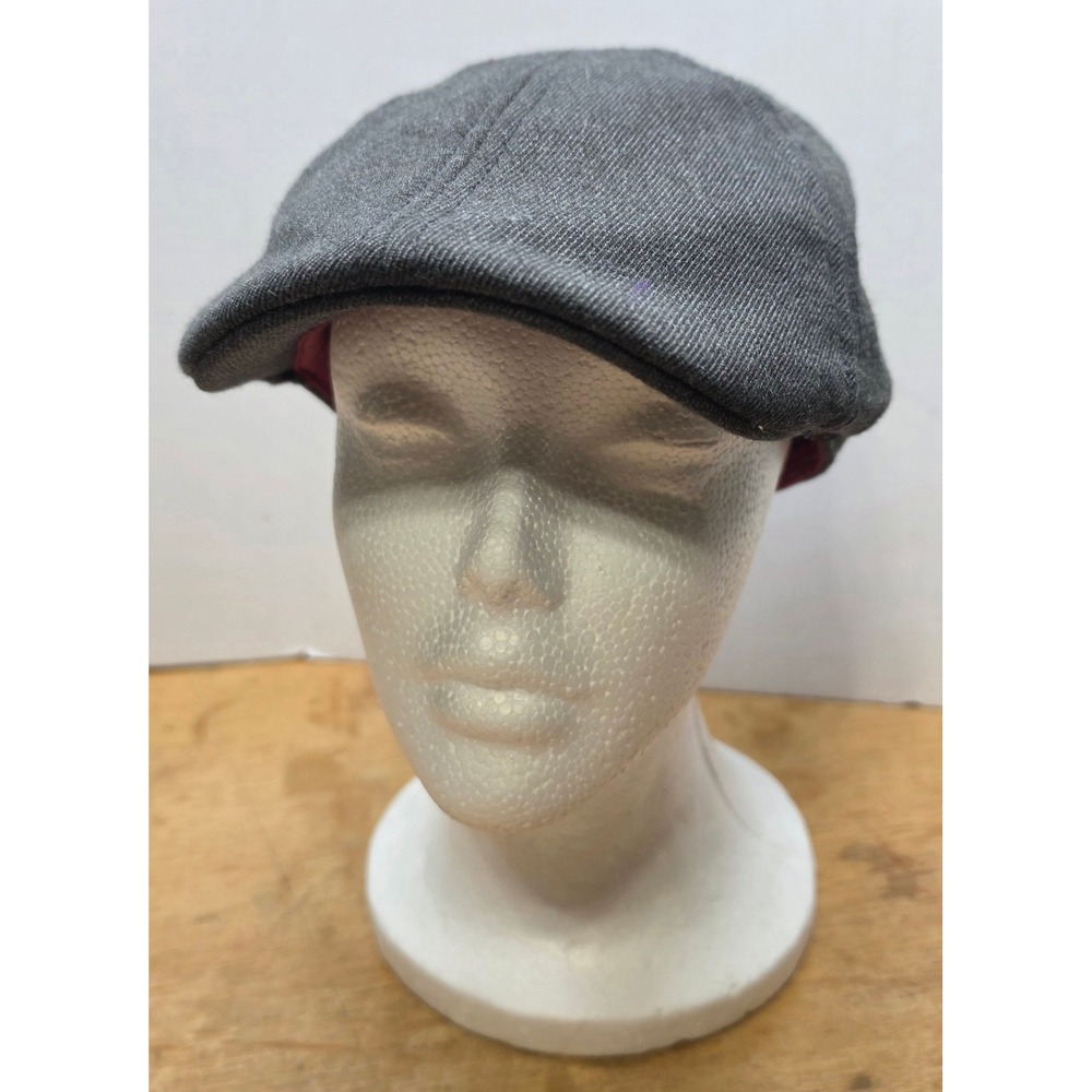 Goorin Brothers Everyday Originals Gray Twill Flat Cap Ivy Driving Hat Small